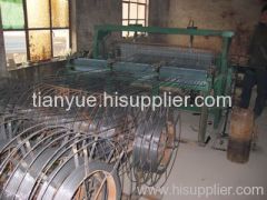 crimped wire mesh machine