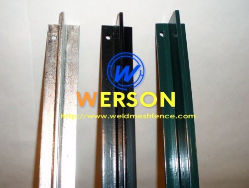 Steel Fence Post,Star Pickets,Studded T Post From Werson Security Fencing System