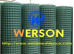 PVC Coated Welded Wire Mesh From Werson Welded Mesh System