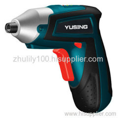 Cordless lithium-ion screwdriver