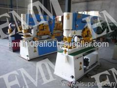 Dual Hydraulic universal multi function Ironworker machine