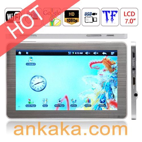 cTab C7: Android 2.1 Tablet PC, Wifi, 3G, 7