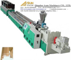 PVC door extruding production line