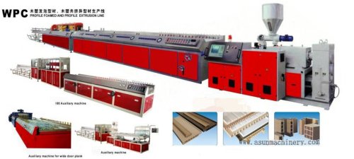 plastic extrusion line