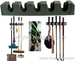 Manufacturer Price Patent Product 5 Slots mop holder, broom holder & tool holder