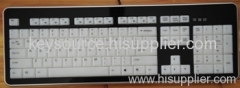 backlit computer keyboard