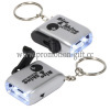 Mini Dynamo Flashlight Key Chain