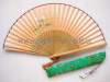 Hand-painted silk fan