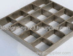 Standard bonding steel grating