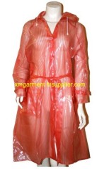 PVC Stripped Raincoat