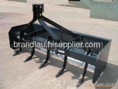 tractor mounted box land leveler machine