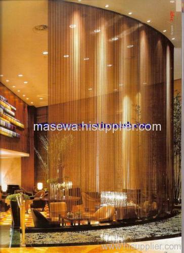 coil wire mesh curtain