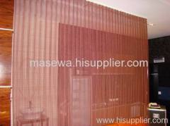 Aluminum mesh curtain for hotel