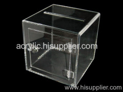 acrylic donation box