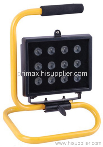12x3W led floodlight with S stand