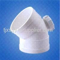 upvc 45 degree elbow with inspection port