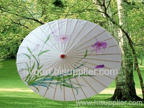 Flower paper umbrella