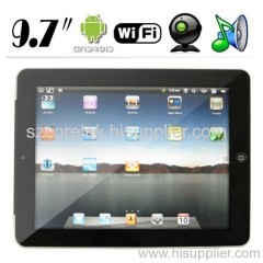 9.7 inch New Widescreen Tablet PC - Google Android OS 2.1 + DDR2 RAM + WiFi