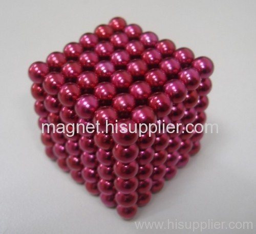 New magnetic sphere colourful coating neo cube