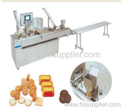 Single-lane (3+2) layer cream/jam sandwich machine