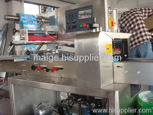 Stainless steel bread packing machine