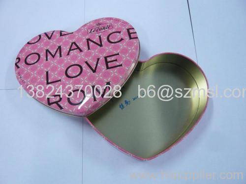 Heart Shaped Chocolate Tin