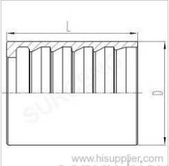 ferrule for SAE 100R2AT/EN 853 2SN hose