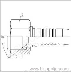 Metric Female 74°Cone Seat Seal