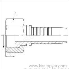 Metric Female Flat Seal