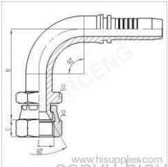 JIS GAS FEMALE 60° CONE SEAT SEAL