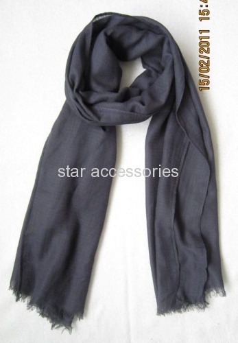 viscose plain woven scarf