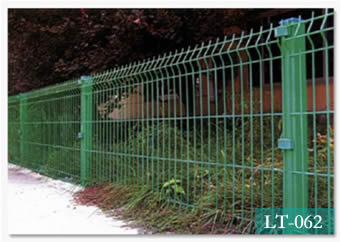 Wire mesh fence Curvy Welded Fence Temporary Fence