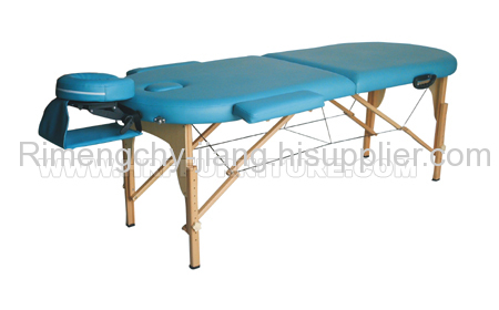 2-SECTION WOOD MASSAGE TABLE