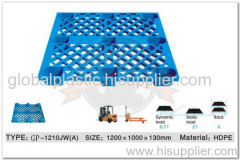 Plastic Single Deck 4-Way Pallet, Light Duty Plastic Pallet