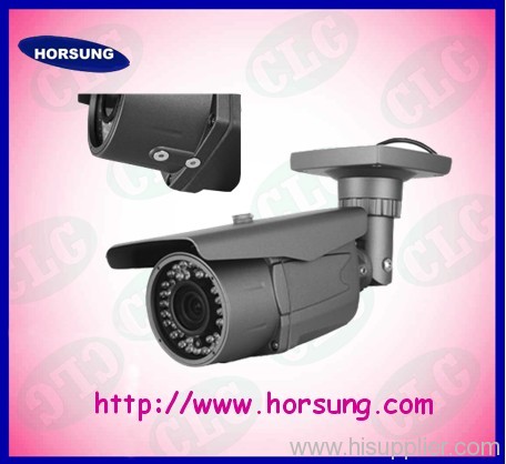 60M IR Weather-proof Bullet Camera with 3-Axis Bracket