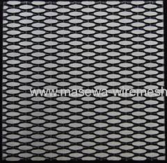 Metal mesh elevator fabric