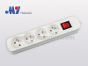 4 ways switch French socket