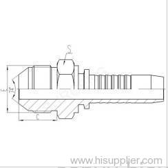 jic MALE 74° CONE SEAL