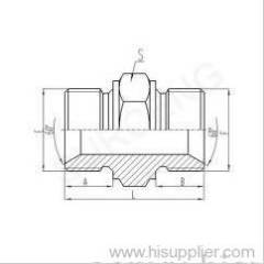 METRIC MALE DOUBLE USE FOR 60° CONE SEAT OR DONDED SEAL