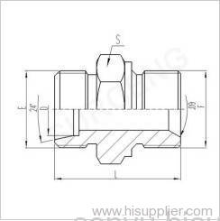 METRIC MALE 60° SEAT SEALs OR BONDED SEAL STUD ENDS