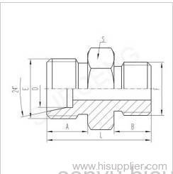 UNUNF THREAD STUD ENDS WITH O-RING SEAL ISO 11926