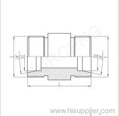 CYLINDER STRAIGHT BULKHEDAD