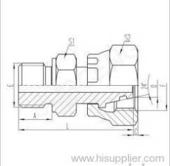 METRIC MALE HEX O-RING SEAL/METRIC MALE 24°CONE O-RING SEAL