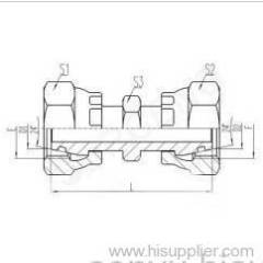 STRAIGHT TUBE ADAPTERS WITH SWIVEL NUT