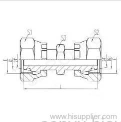 STRAIGHT TUBE ADAPTERS WITH SWIVEL NUT