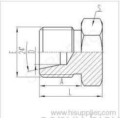 METRIC MALE 24°CONE PLUG