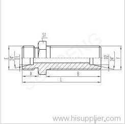 STRAIGHT BULKHEAD FITTING