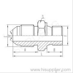 METRIC MALE WITH BONDED SEAL