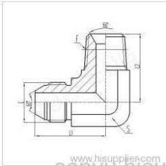 JIS GAS MALE 60°CONE