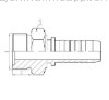 Metric hose fitting-10311 fitting
